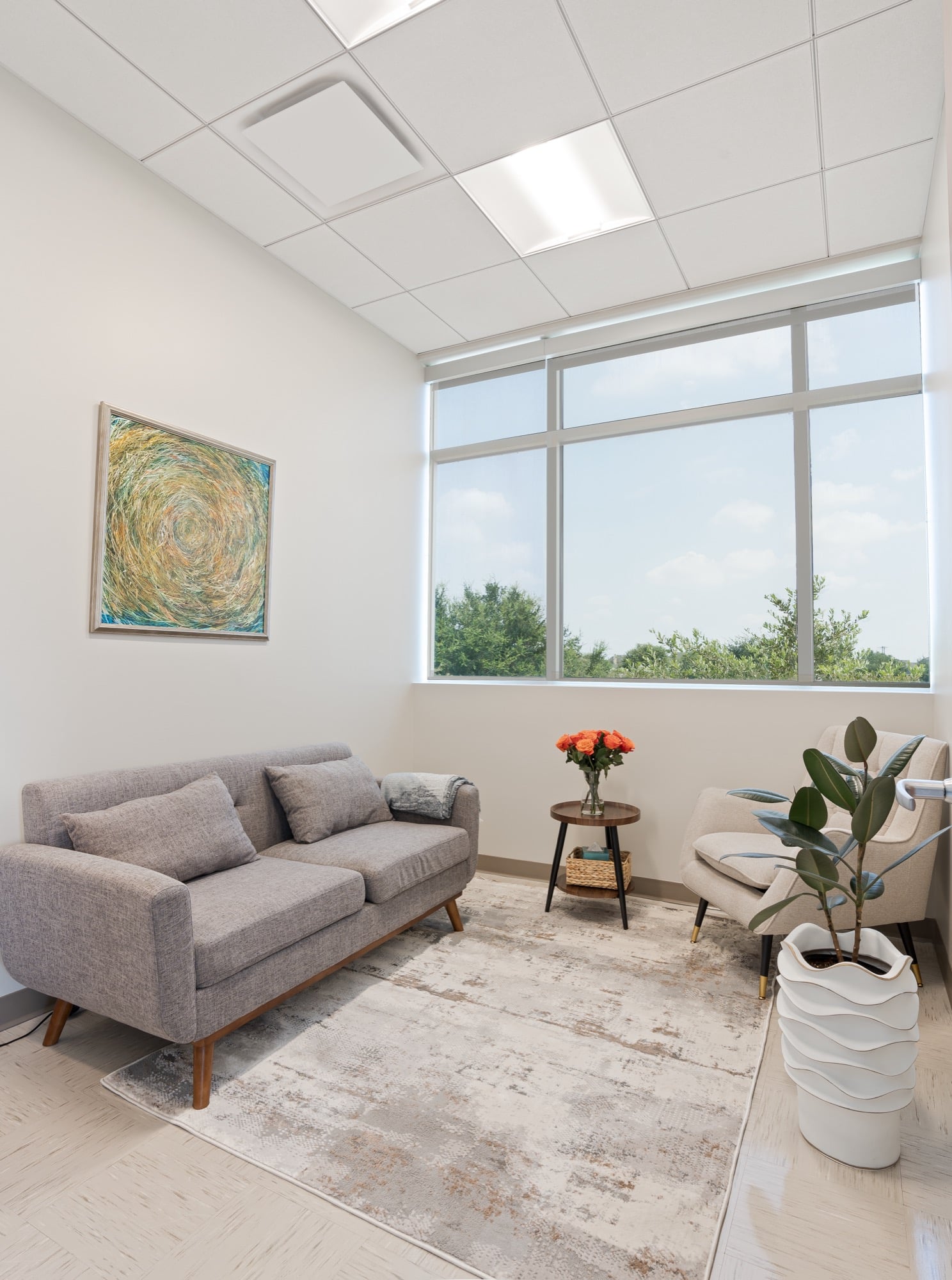 Private therapy room for rent at MedFlex Spaces Sugar Land Houston TX